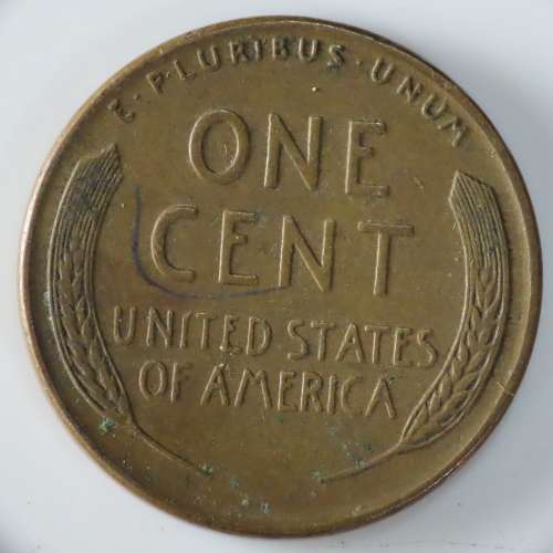 USA , 1951 Lincoln Cent, Wheat Penny , Philadelphia Mint