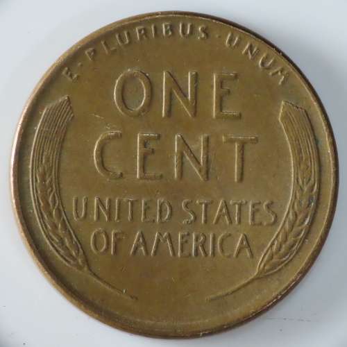 USA , 1952 Lincoln Cent, Wheat Penny , Philadelphia Mint