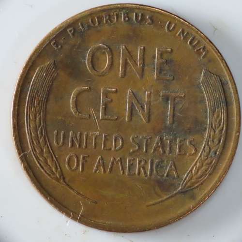 USA , 1955 S Lincoln Cent, Wheat Penny , San Francisco Mint