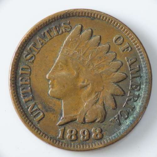 USA , 1898 Indian Head Cent, Indian Head Penny