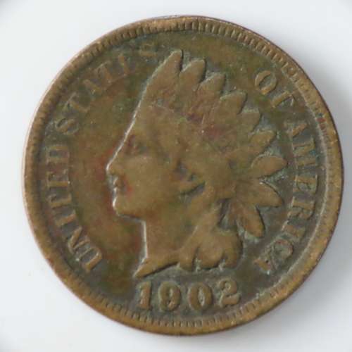 USA , 1902 Indian Head Cent, Indian Head Penny