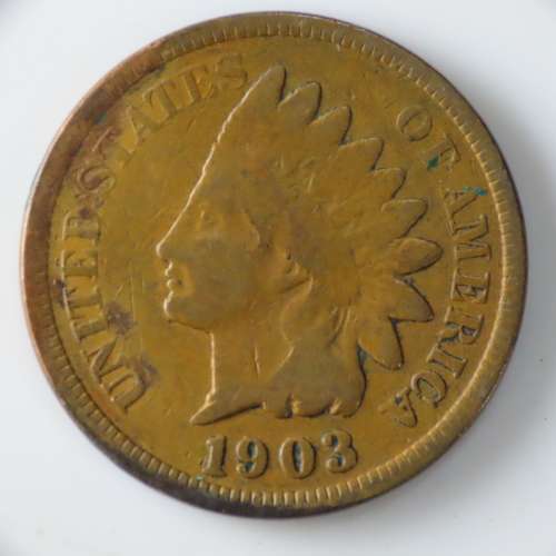 USA , 1903 Indian Head Cent, Indian Head Penny