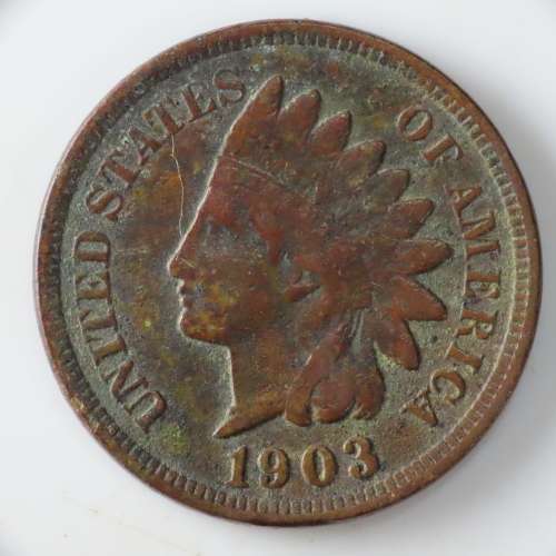 USA , 1903 Indian Head Cent, Indian Head Penny