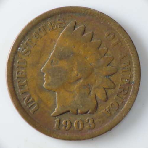 USA , 1903 Indian Head Cent, Indian Head Penny