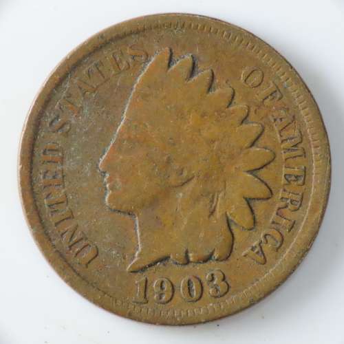 USA , 1903 Indian Head Cent, Indian Head Penny