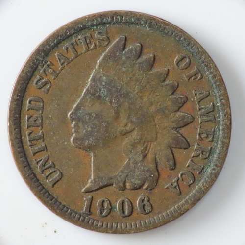 USA , 1906 Indian Head Cent, Indian Head Penny