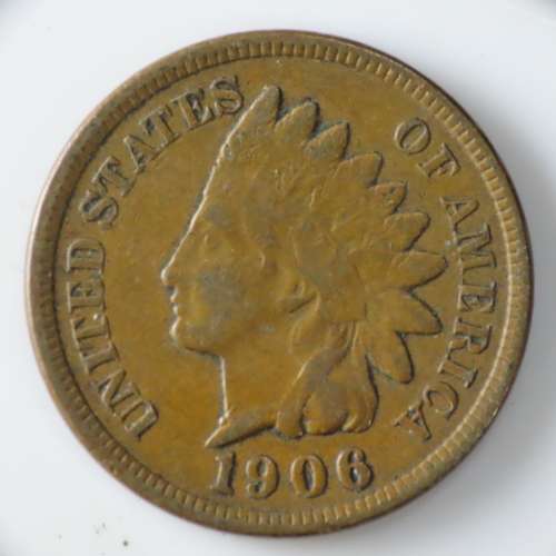 USA , 1906 Indian Head Cent, Indian Head Penny