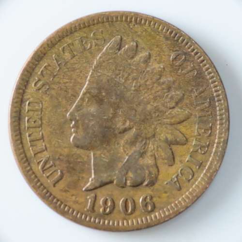 USA , 1906 Indian Head Cent, Indian Head Penny