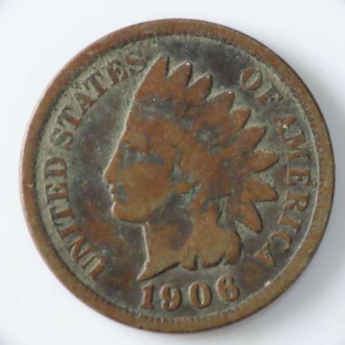 USA , 1906 Indian Head Cent, Indian Head Penny