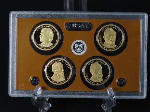 USA , 2011 Complete Proof set, Including National Parks Quarters + Presidential Dollars, 14 coin Set