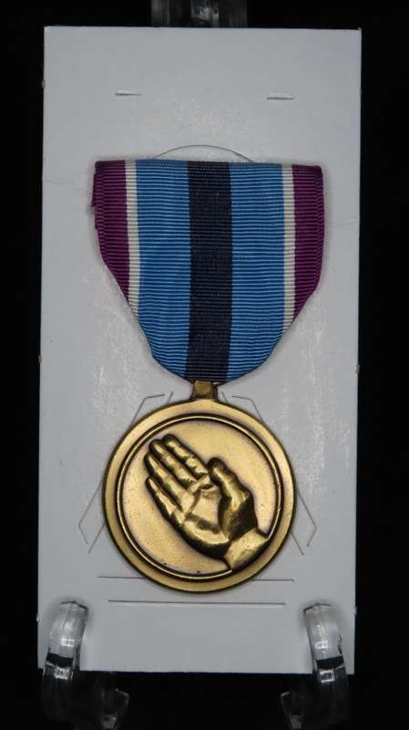 United States Armed Forces Humanitarian Service Medal, in original box with Ribbon, USA