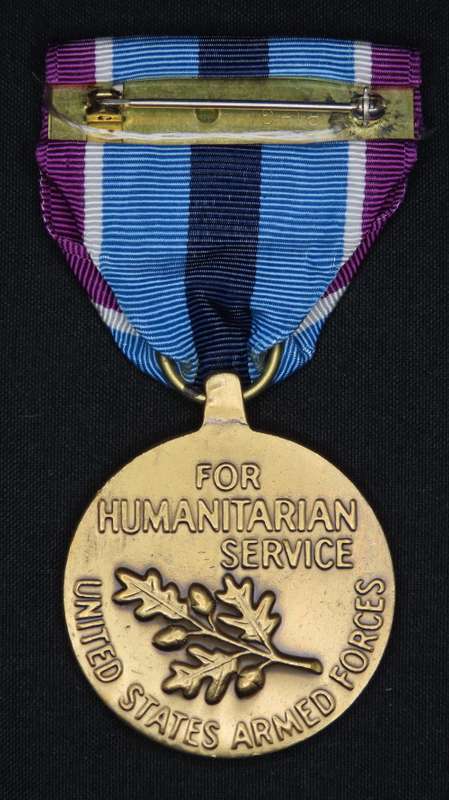 United States Armed Forces Humanitarian Service Medal, in original box with Ribbon, USA