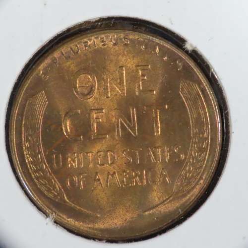 USA , 1956 Lincoln Cent, BU Wheat Penny , Philadelphia Mint, Uncirculated Gem Red