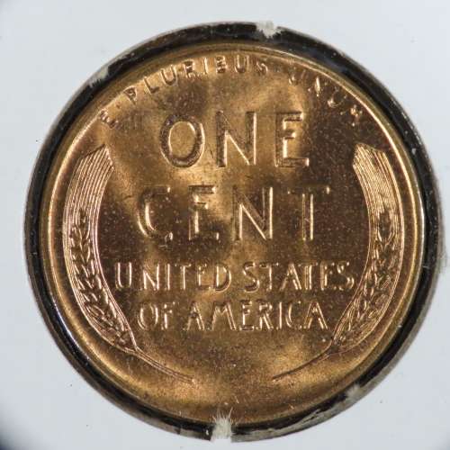 USA , 1956 D Lincoln Cent, BU Wheat Penny , Denver Mint, Uncirculated Gem Red