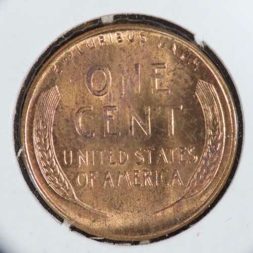 USA , 1958 D Lincoln Cent, BU Wheat Penny , Denver Mint, Uncirculated Gem Red