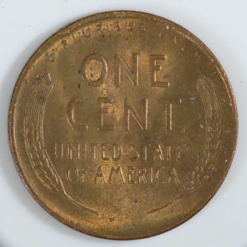 USA , 1947 S Lincoln Cent, BU Wheat Penny , San Francisco Mint, Uncirculated Gem Red