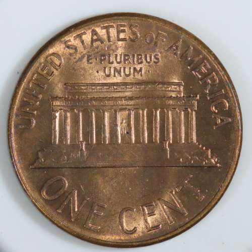 USA , 1968 S Lincoln Cent, BU Memorial Penny , San Francisco Mint, Uncirculated Gem Red