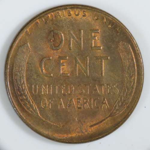 USA , 1941 Lincoln Cent, BU Wheat Penny , Philadelphia Mint, Uncirculated Gem Red