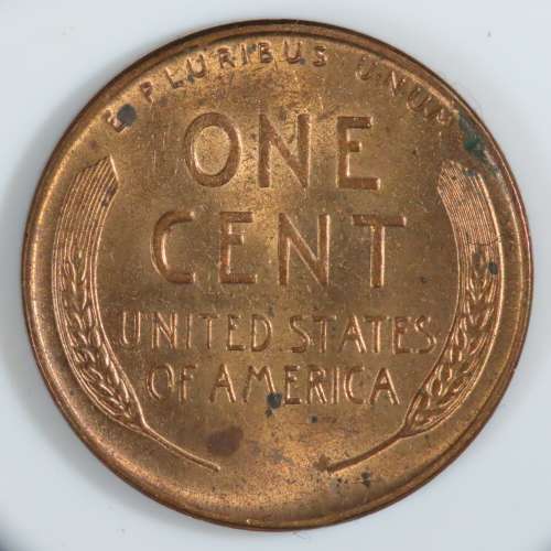 USA , 1946 Lincoln Cent, BU Wheat Penny , Philadelphia Mint, Uncirculated Gem Red