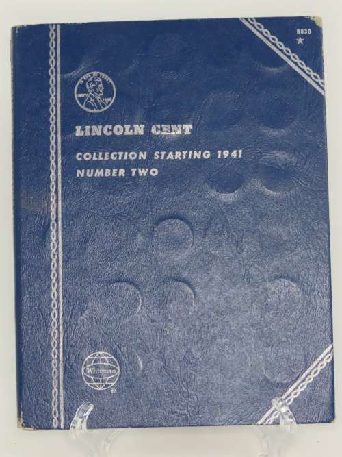 Complete Lincoln Cent PDS Set 1941 to 1974, 86 Coins in Folder