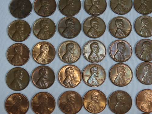 Complete Lincoln Cent PDS Set 1941 to 2009, 168 Coins including 1982 + 2009 Varieties