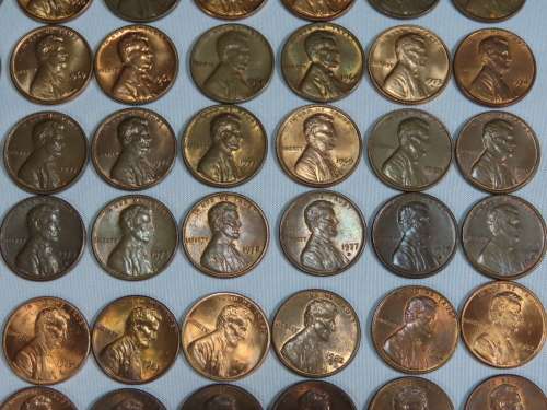 Complete Lincoln Cent PDS Set 1941 to 2009, 168 Coins including 1982 + 2009 Varieties