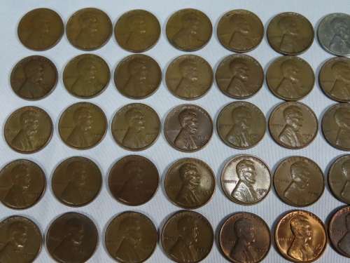 Complete Lincoln Cent PDS Set 1941 to 2009, 168 Coins including 1982 + 2009 Varieties