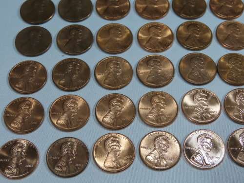 Complete Lincoln Cent PDS Set 1941 to 2009, 168 Coins including 1982 + 2009 Varieties