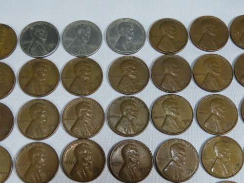 Complete Lincoln Cent PDS Set 1941 to 2009, 168 Coins including 1982 + 2009 Varieties