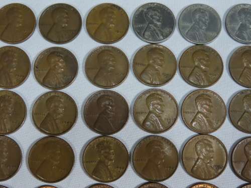 Complete Lincoln Cent PDS Set 1941 to 2009, 168 Coins including 1982 + 2009 Varieties