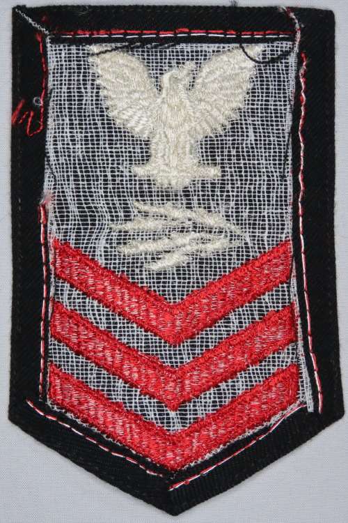 United States Navy Petty Officer 1st Class Rank Insignia Patch E6, Information Systems Technician