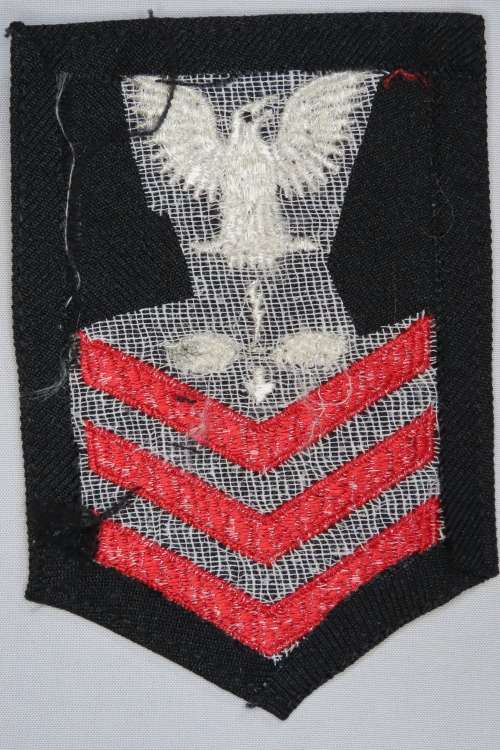 United States Navy Petty Officer 1st Class Rank Insignia Patch E6,  Aviation antisubmarine warfare