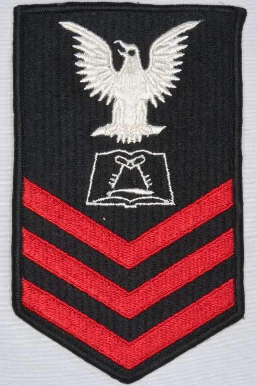 United States Navy Petty Officer 1st Class Rank Insignia Patch E6, Culinary Specialist