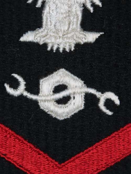 United States Navy Petty Officer 1st Class Rank Insignia Patch E6, Construction Mechanic