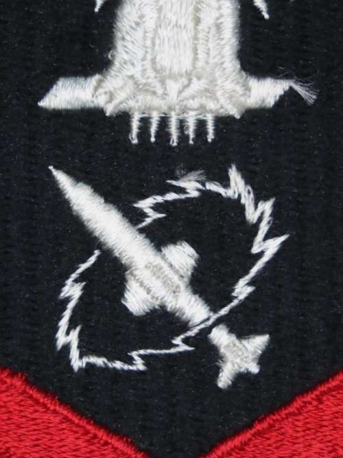 United States Navy Petty Officer 1st Class Rank Insignia Patch E6, Missile Technician