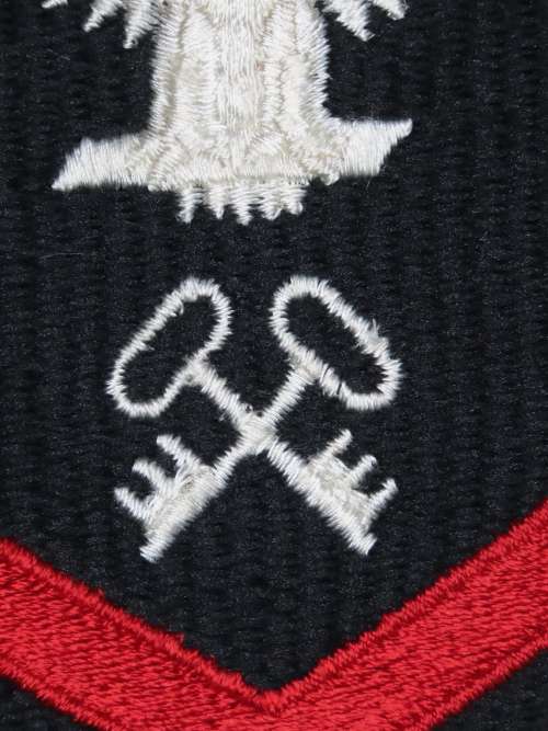 United States Navy Petty Officer 2nd Class Rank Insignia Patch E5, Logistics Specialist