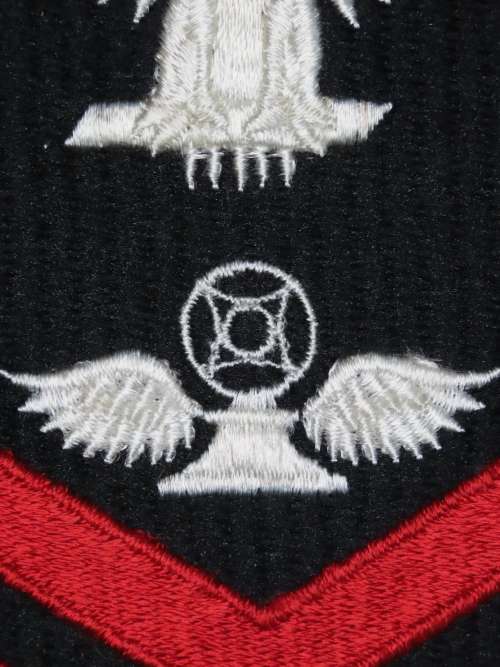 United States Navy Petty Officer 2nd Class Rank Insignia Patch E5, Air Traffic Controller