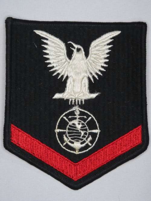 United States Navy Petty Officer 3rd Class Rank Insignia Patch E4, Religious Program Specialist