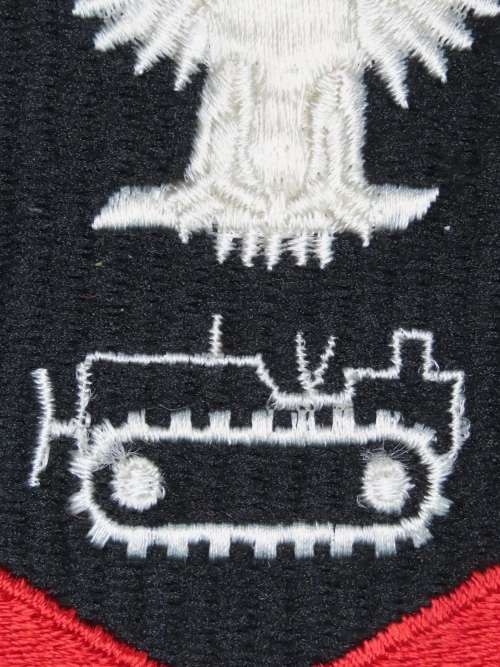 United States Navy Petty Officer 3rd Class Rank Insignia Patch E4, Equipment Operator