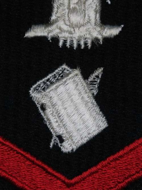United States Navy Petty Officer 3rd Class Rank Insignia Patch E4, Personnel Specialist