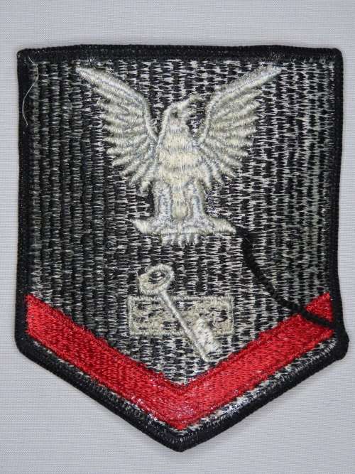 United States Navy Petty Officer 3rd Class Rank Insignia Patch E4, Disbursing Clerk