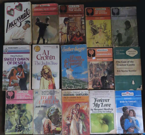 Lot of 15 Romance Novels
