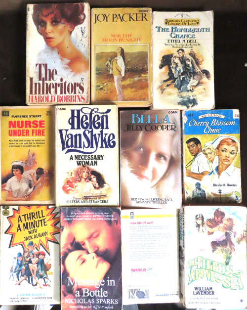 Lot of 11 Romance Novels