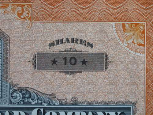 Pennsylvania Railroad Company, Stock Certificate, 1952 , 10