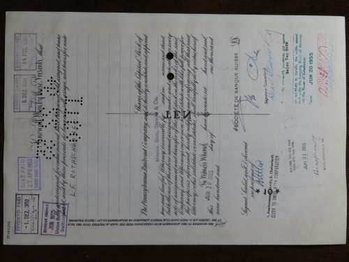 Pennsylvania Railroad Company, Stock Certificate, 1952 , 10