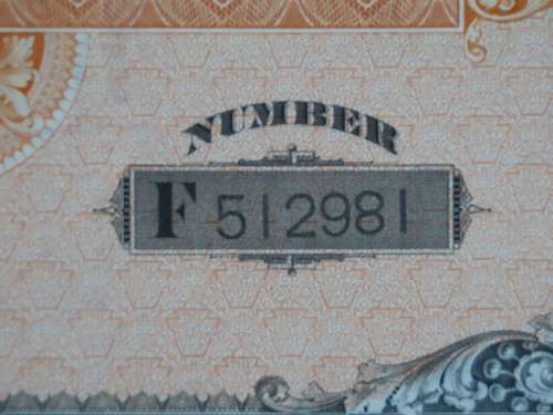 Pennsylvania Railroad Company, Stock Certificate, 1952 , 10