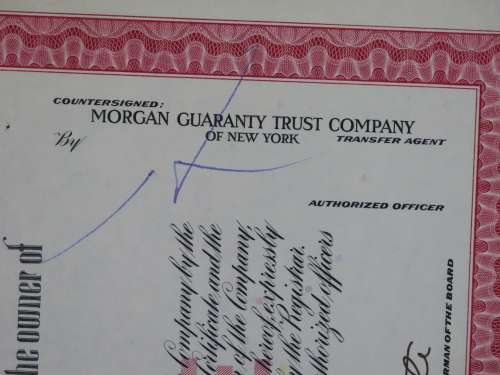 Erie Lackawanna Railroad Company, Stock Certificate, 1966 , 100 Shares