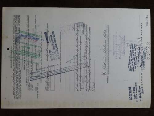 American Standard Inc, Stock Certificate, 1976 , 125 Shares