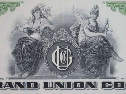The Grand Union Company, Stock Certificate, 1963 , 1 Shares