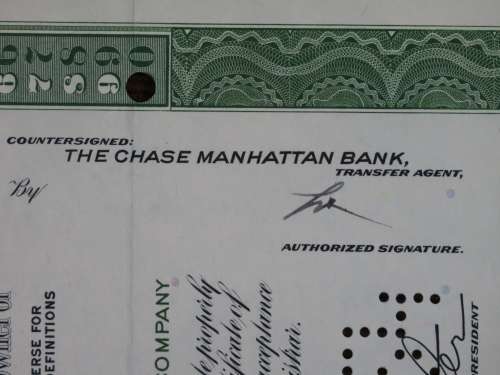The Grand Union Company, Stock Certificate, 1964 , 1 Shares
